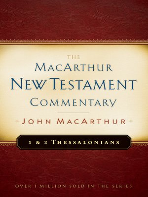cover image of 1 & 2 Thessalonians MacArthur New Testament Commentary